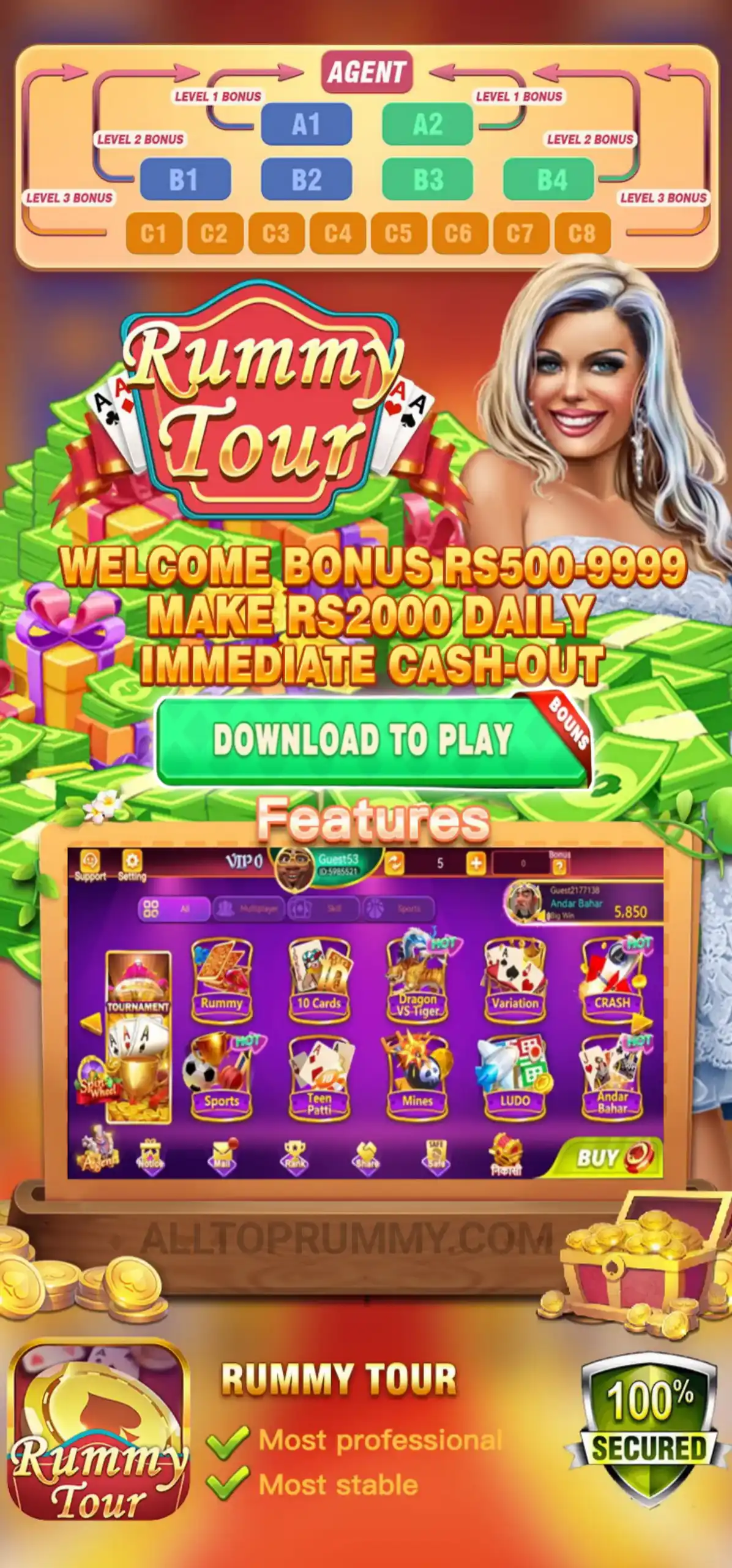 Rummy Tour App